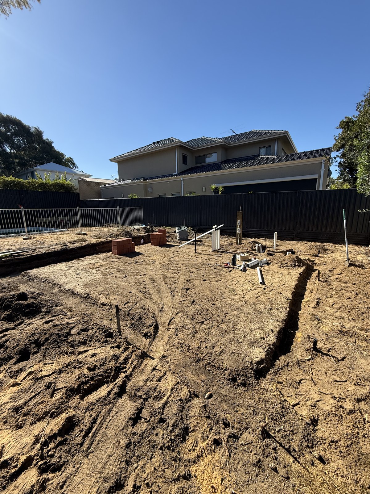 Ground prepared for the next stage of building